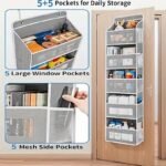 Heavy Duty 3-Tier No-Drill Door Storage Rack - Image 2