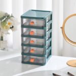Stackable Multi-Layer Desktop Storage Drawer Organizer (Clear Plastic) - Image 5