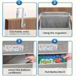 Heavy Duty 3-Tier No-Drill Door Storage Rack - Image 4