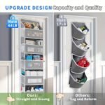 Heavy Duty 3-Tier No-Drill Door Storage Rack