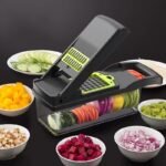 16-in-1 Multifunction Vegetable Chopper & Slicer Set - Image 2