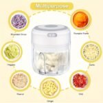 USB Rechargeable Mini Electric Chopper 250ML - Image 4