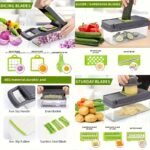 16-in-1 Multifunction Vegetable Chopper & Slicer Set - Image 9