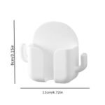 2pcs No Drill Adhesive Wall Shelves Heavy-Duty Space-Saving Phone & Storage Holders - Image 5