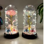 1pc Artificial Plastic Rose Flower Decorative Home Display for Gifts & Special Occasions - Image 2