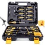 43-Piece Magnetic Screwdriver Set with Case Precision Slotted, Phillips, Hex, Torx & Magnetizer Tools - Image 2