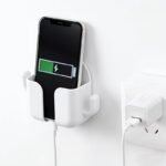 2pcs No Drill Adhesive Wall Shelves Heavy-Duty Space-Saving Phone & Storage Holders - Image 2