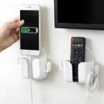 2pcs No Drill Adhesive Wall Shelves Heavy-Duty Space-Saving Phone & Storage Holders