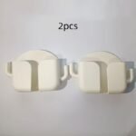 2pcs No Drill Adhesive Wall Shelves Heavy-Duty Space-Saving Phone & Storage Holders - Image 4