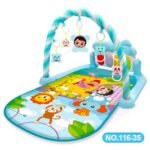 Baby Activity Gym Play Mat with Music, Lights & Piano Toys