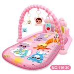 Baby Activity Gym Play Mat with Music, Lights & Piano Toys
