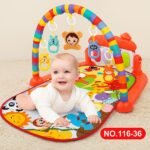 Baby Activity Gym Play Mat with Music, Lights & Piano Toys