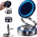 360°Rotation Vacuum Magnetic Phone Holder One-Handed Operation Foldable Adjustable Magnetic Phone Holder