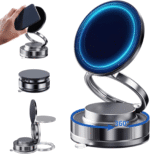 360°Rotation Vacuum Magnetic Phone Holder One-Handed Operation Foldable Adjustable Magnetic Phone Holder