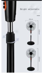 Floor Fans Wholesale Price 220V Bedroom Modern Household Stand Oscillating Indoor Electric Fan - Image 5