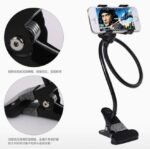 360 Degree Adjustable Cell Phone Holder Stand Waterproof Flexible Clamp Clip Mobile Phone Lazy Bracket Desk Bed Desk Clamp Mount - Image 4
