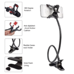 360 Degree Adjustable Cell Phone Holder Stand Waterproof Flexible Clamp Clip Mobile Phone Lazy Bracket Desk Bed Desk Clamp Mount - Image 3