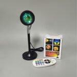 Led Sunset Lamp 16 Colors Rgb With Remote Control Rainbow Projection Night Light Led Sunset Light - Image 6